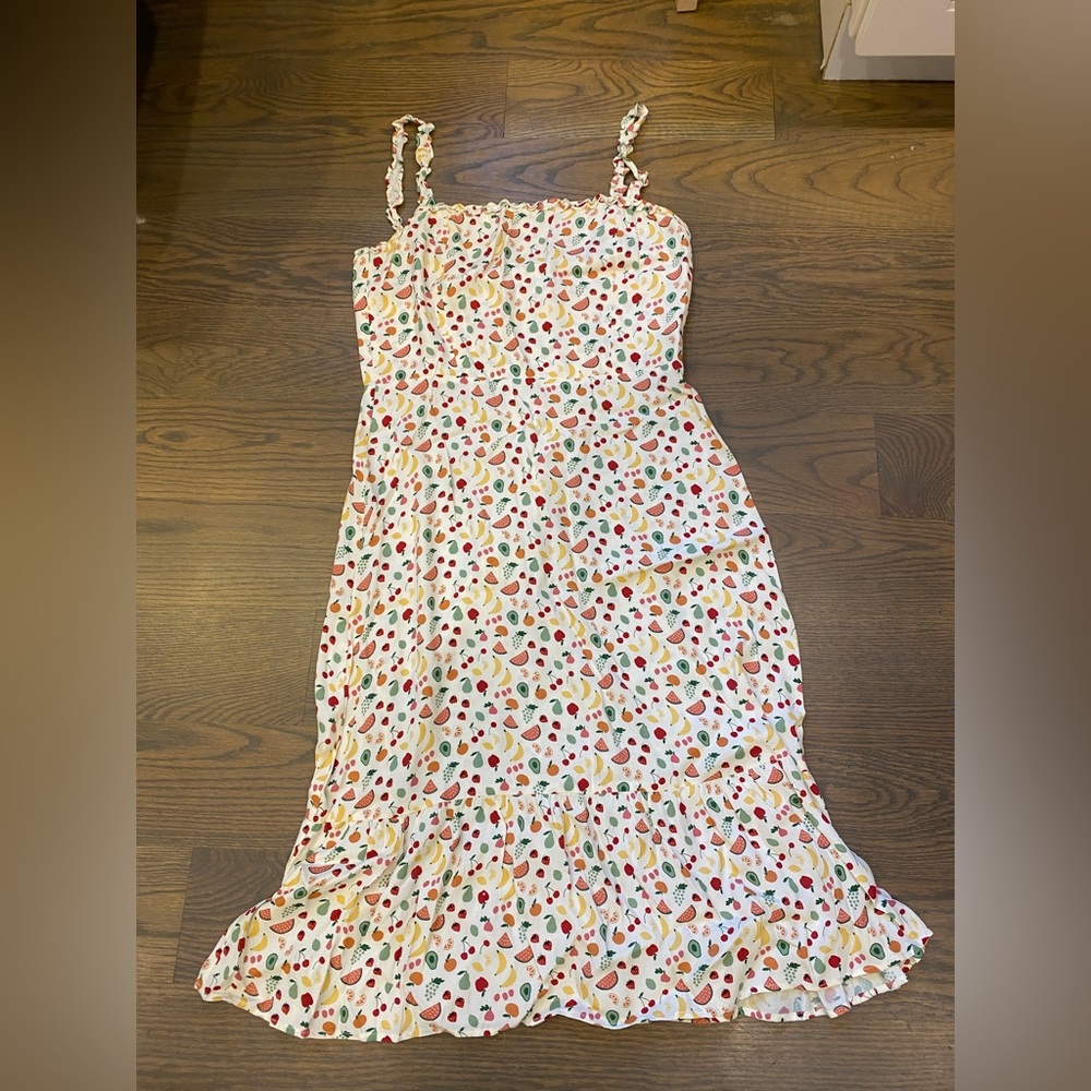Reformation size 8 fruit dress